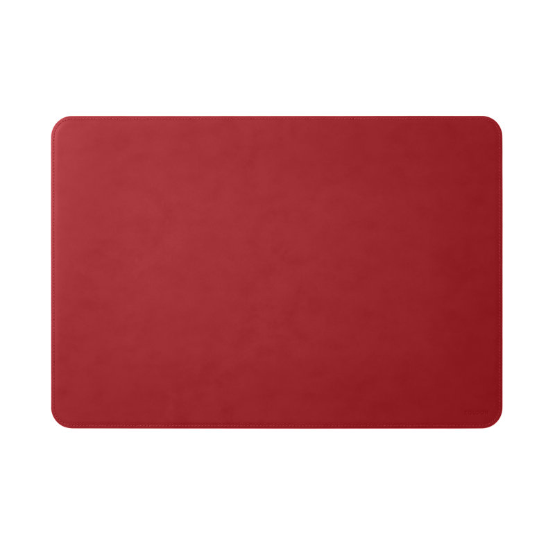 Hermes Leather Desk Pad, Ferrari Red