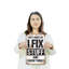 Enseigne en aluminium I Fix Stuff and I Know Things 10 po x 14 po