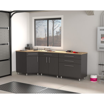 Système de rangement pour garage 3 pièces Kratos