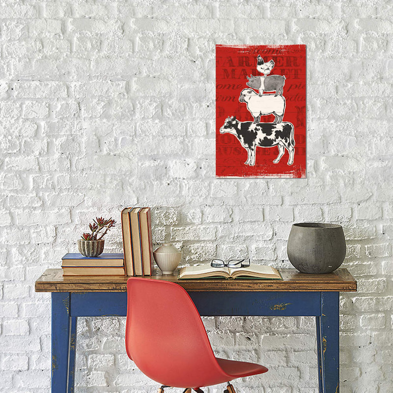 Farmers Market VI by Janelle Penner - Wrapped Canvas Print, 66.04 cm H x 45.72 cm W x 1.91 cm D