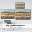 Country View II - reproduction sur toile avec cadre flottant-94359650-94359654