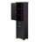 Tall Bathroom Storage Cabinet, Freestanding Storage Cabinet With Two Different Size Drawers And Adjustable Shelves, MDF Board With Painted Finish-2015428977