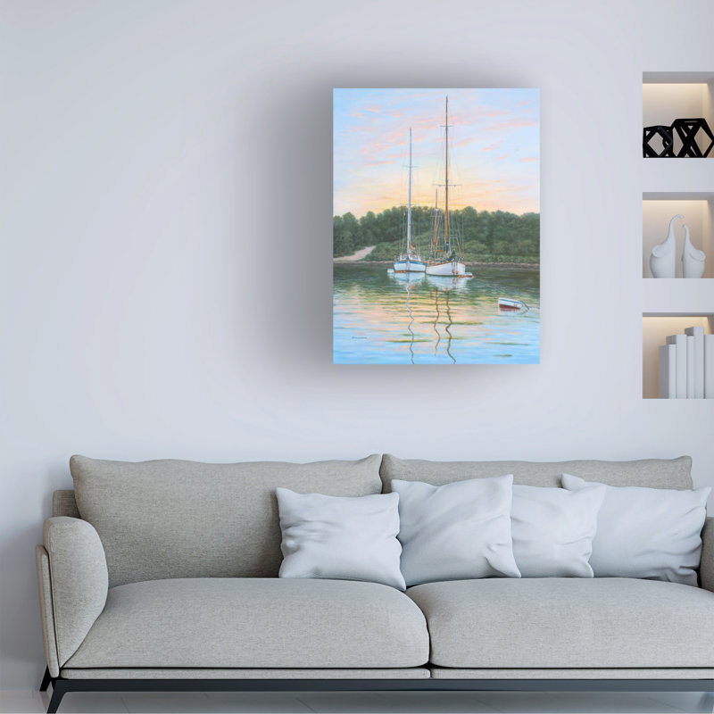 Bruce Dumas Stonington Beauties II sur toile, H 19 po x l 14 po x P 2 po