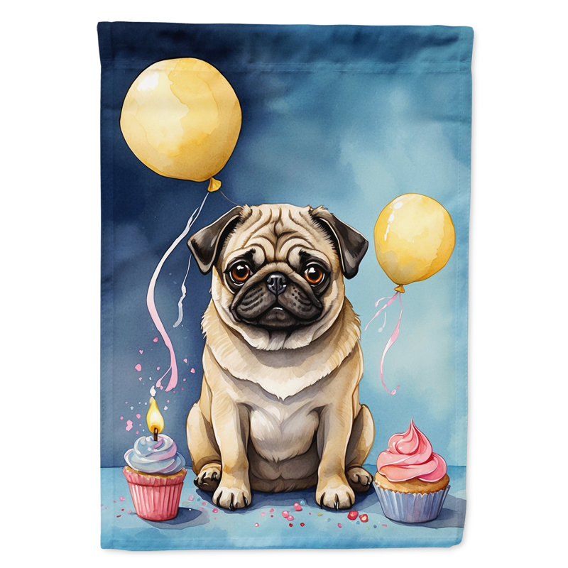 Drapeau «Happy Birthday House», Carlin