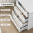 Commode 4 tiroirs Basanti, conception sans main-695738575