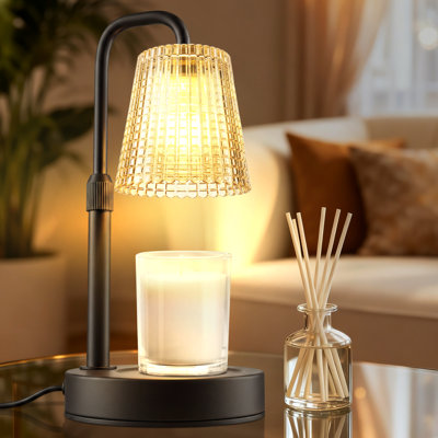 Bougie chauffe-bougie avec gradateur réglable en hauteur pour une nouvelle décoration intérieure