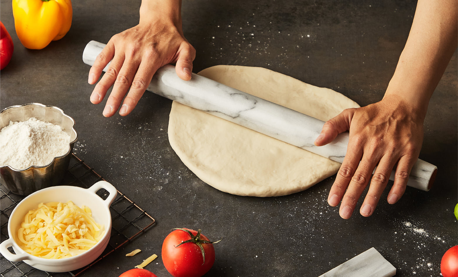 Artifacts Rolling Pin, White Matte