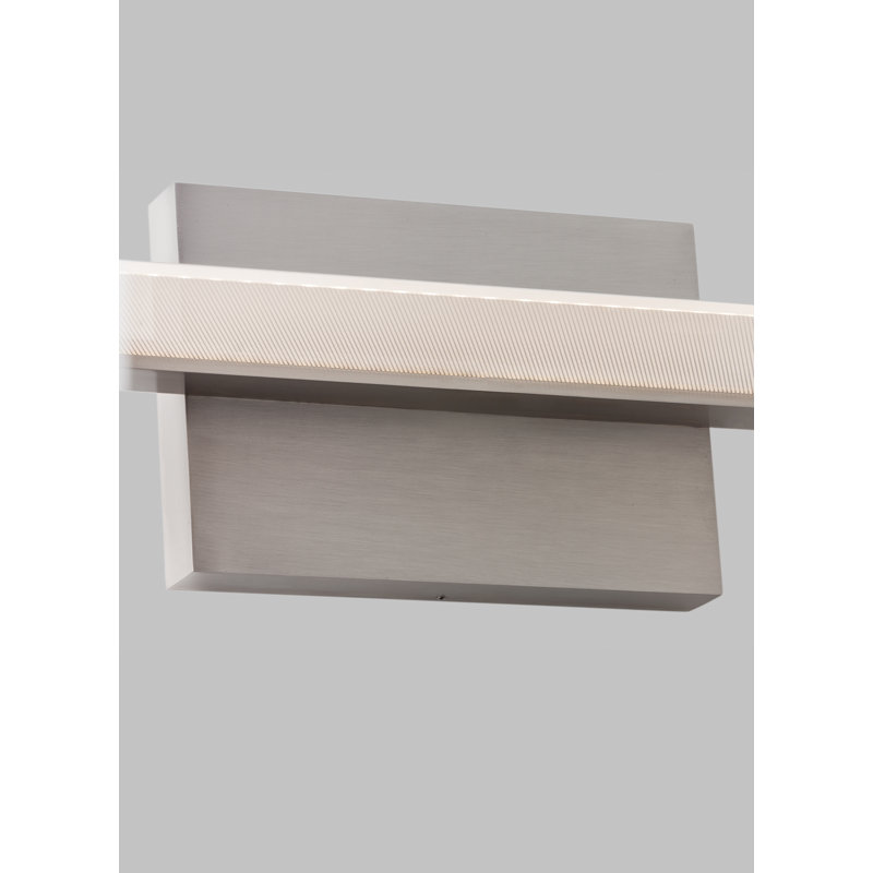 Span 1 - Light LED Bath Bar, Plated Brass, 3000
