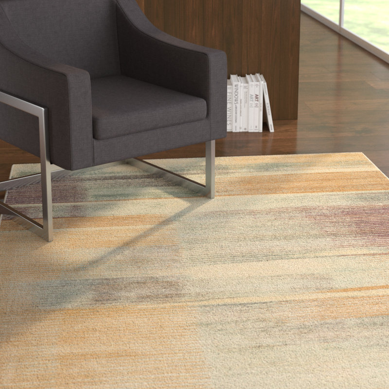 Lollie Performance Abstract Rug, Rectangle 5'3" x 7'6"
