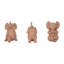Figurines d'éléphant de yoga minimaliste en résine pour la décoration intérieure-92644653