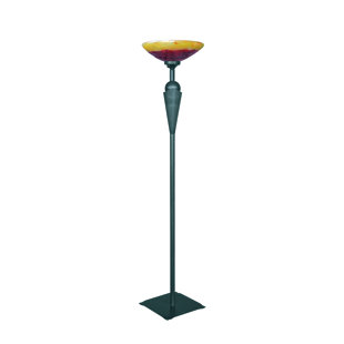68'' Black Torchiere Floor Lamp