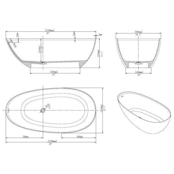 Dimensions du produit