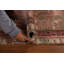 Tapis de couloir vintage en maille perse rétro noué à la main 3 x 10