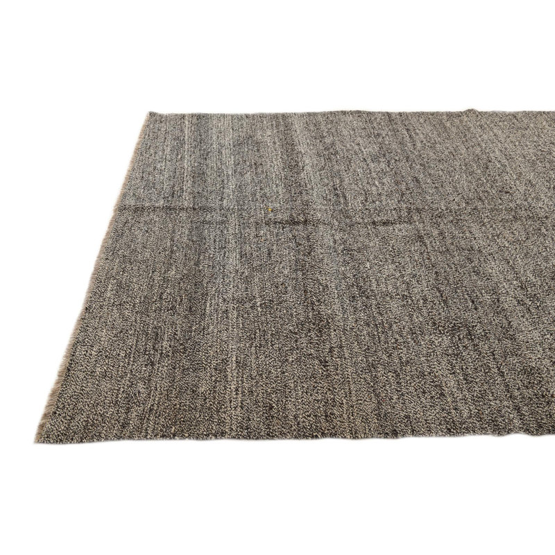 Tapis noir et blanc Orta