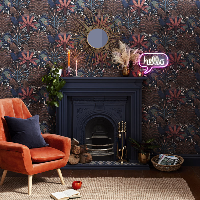Envy Savannah Fauna Removable Wallpaper, Terra
