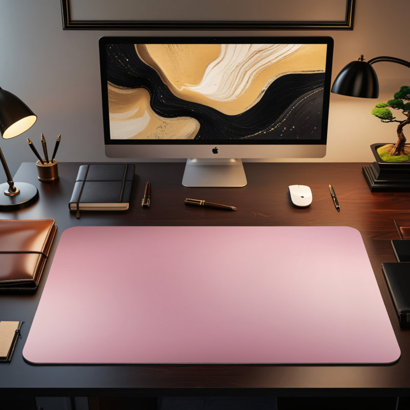 Polyester Desk Pad, 31.5x15.5