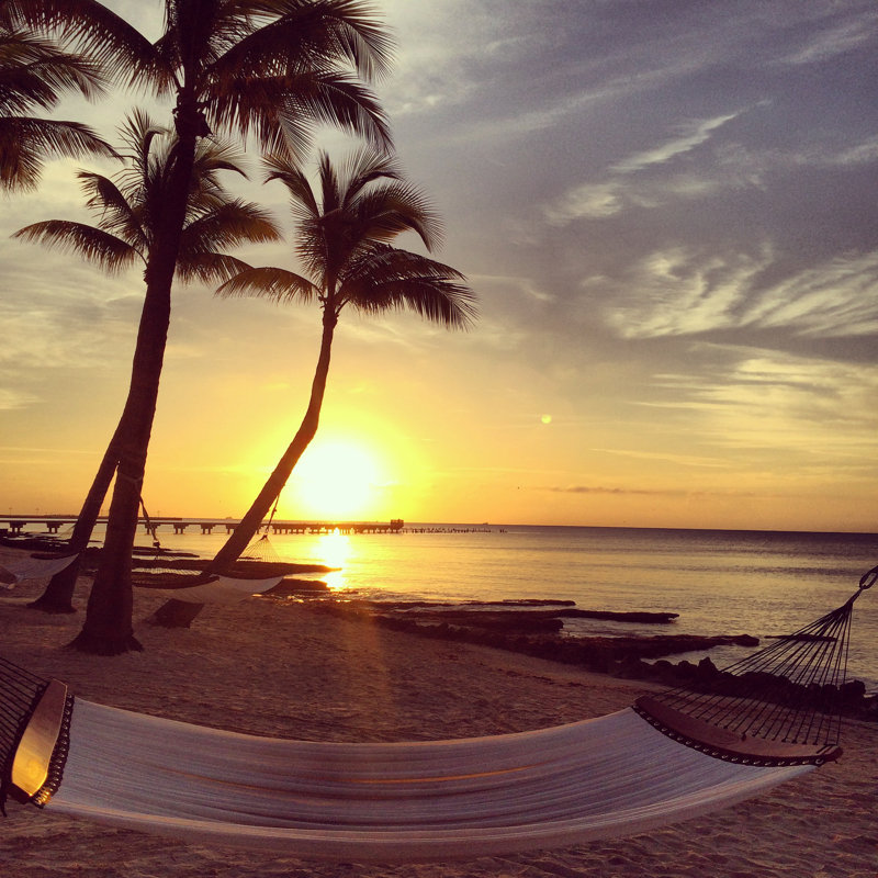 Sunrise On Key West Beach by Anouchka - Wrapped Canvas Print, 30cm H x 30cm W