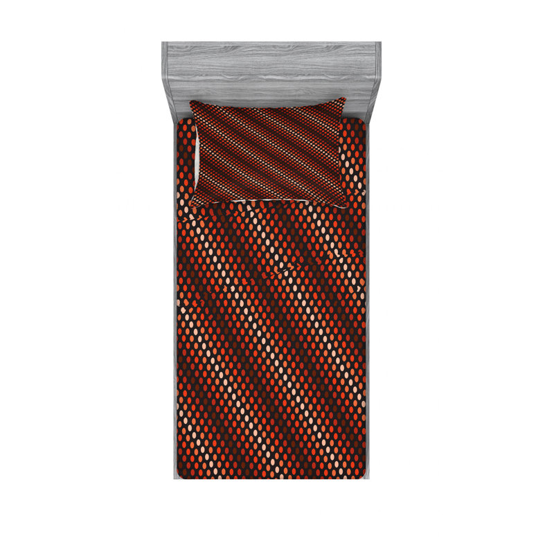 Ensemble de draps Funky Nostalgic In Contrast, Simple