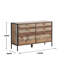 Saundra 124cm W 6 - Drawer Chest of Drawers