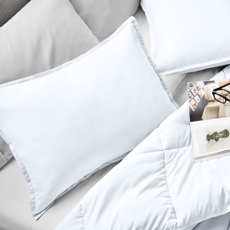 Ultra-Soft Pillow Sham Set, King, White