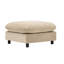 130 po Velours modulaire surdimensionné de 5 L en forme de combinaison modulaire, couleur nomade, structure en eucalyptus, 5 sièges, salon confortable avec cadre nomade en chameau, structure et structure résiliente