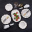 Assiette à pain en porcelaine tendre 6,1 po Avienda