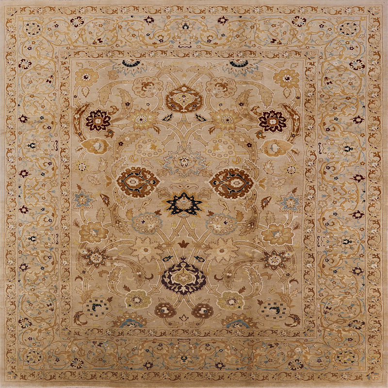 Skarpe Oriental Indoor Rug, Square 8'