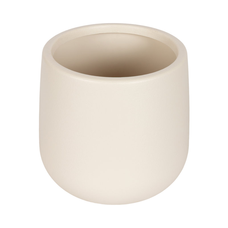 Faux eucalyptus moderne Eudora avec pot de chambre de bébé et mousse ensachée, H 70,87 po x l 23,62 po x P 27,56 po , Noir