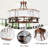 6-Light Dimmable Luxurious Iron Crystal European Chandelier-110407160