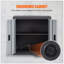 Armoire murale pliable, armoire de garage en métal, petite armoire murale 26 po, capacité de chargement de 240 lb, tablette réglable