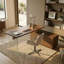 Bindschatel Modular L-Shaped Glass Writing Desk-113660622