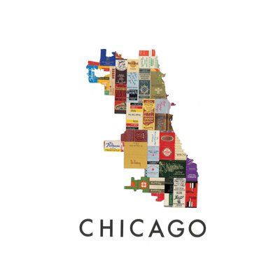 " Chicago Matchbook " by Paper Cutz