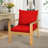 Antonion Acacia 4 - Person Patio Conversation Set with Cushions-68908993