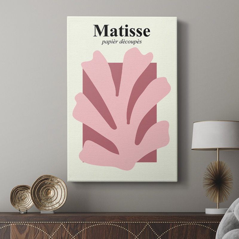 Matisse CECLV, reproduction d'art encadrée Cavas, H 27 po x l 18 po