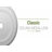 Endurathane Classic Ceiling Medallion, 41 1/8"OD x 4"ID x 2 1/8"P (Fits Canopies up to 5 1/2"), Factory Primed-2099588305