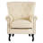 24"W Faux Leather Wingback Chair-594519260