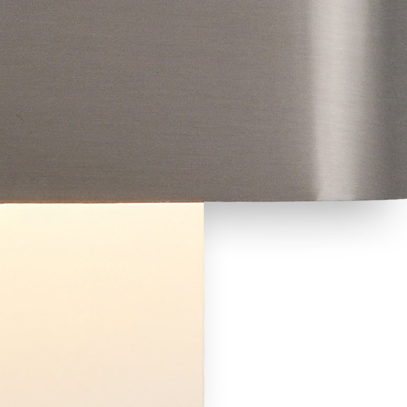 Cobb Flush Mounted Sconce, Nickel