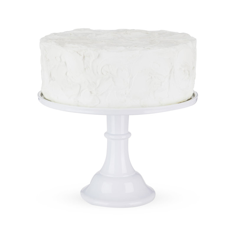 Présentoir à gâteaux en mélamine blanc Twine, ensemble de 1, ficelle