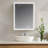 24'' x 32'' LED Medicine Cabinet – Mirror with Defogger, 3-Color Dimmer, 3X Makeup Mirror, USB Ports, Outlets, Left Hinge-474447769-474447768