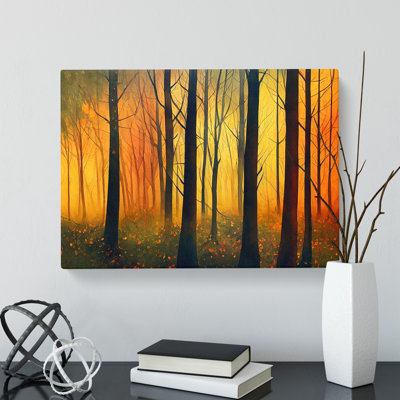 Delicious Autumn Forest - Wrapped Canvas