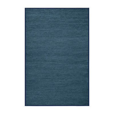 Machine Washable Solid Gray Area Rug