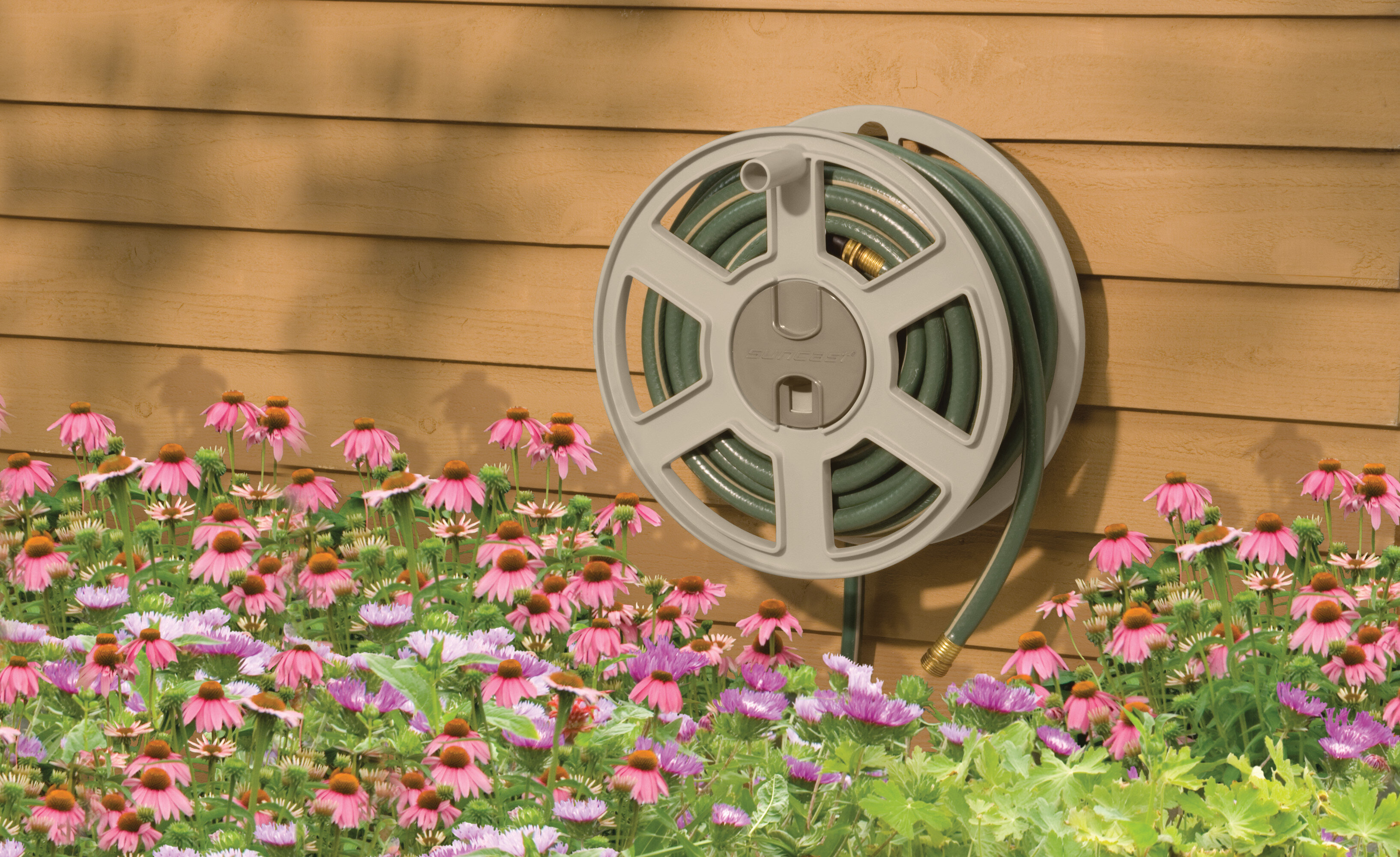 Suncast Sidetracker Resin Wall Mount Hose Reel & Reviews | Wayfair