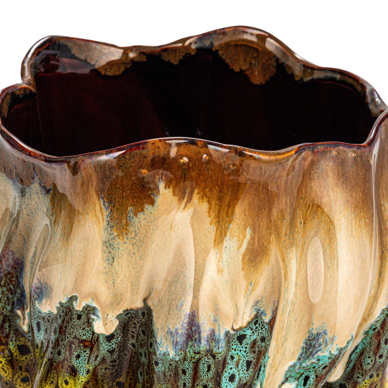 Jiaxu Stoneware Table Vase