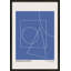 Geometric Abstraction In Blue Print by Romina Gadler-1681642132-1681642133