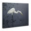 «Graceful Egret in Lake», art mural sur toile par D. Rust-1780331167