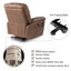 Faux Leather Heated Massage Chair
