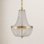 Conway Wrought Iron 3-Light Chandelier