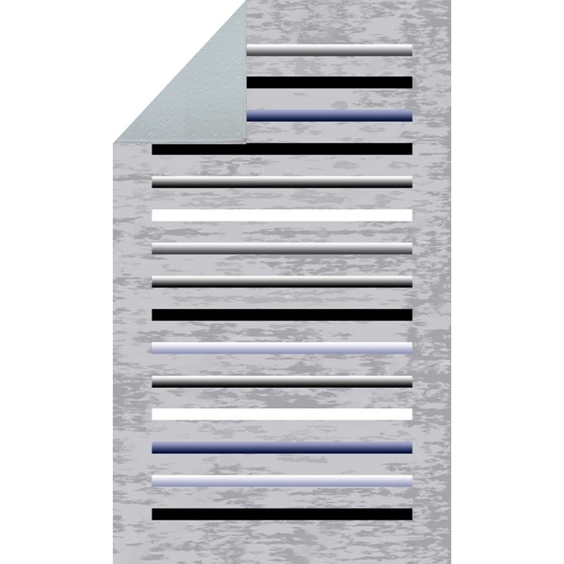 Francelino Striped Area Rug, Rectangle 200 x 290cm