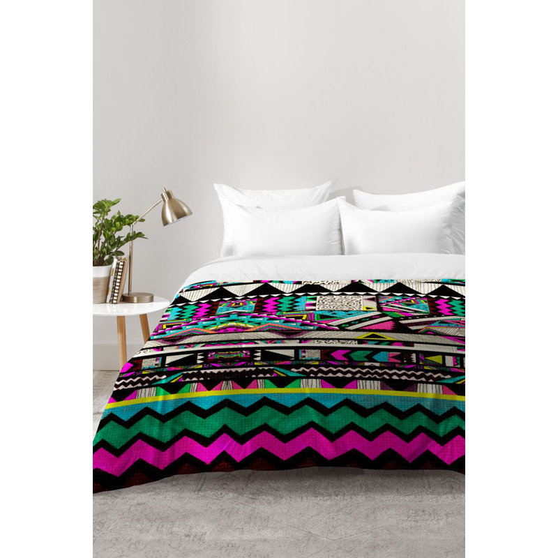 Kris Tate Modern & Contemporary Polyester Comforter, Full/Queen Comforter + 2 Standard Shams