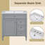 Meuble-lavabo simple 30 po avec comptoir-530400469